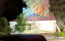 У РФ заявили про нічну атаку на Білгородську область, почалася пожежа (фото)