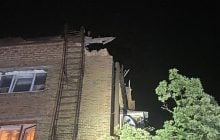 Сложная ночь в столице: власти Киева показали последствия атаки "мопедов" (фото)