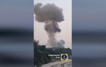 Ракетный удар по оккупантам возле Мариуполя попал на видео: десятки "двухсотых"