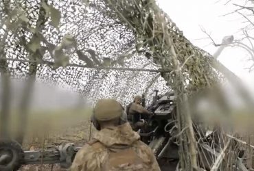 Військові показали кадри роботи на фронті FH70 від Естонії (відео)