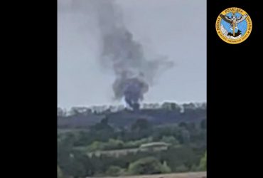 У ГУР показали ефектні кадри роботи новоствореної флотилії дронів-камікадзе по окупантах