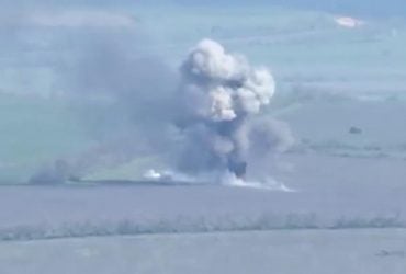 ВСУ эпично ликвидировали танк, шедший на прорыв (видео)