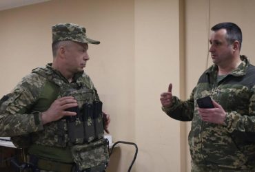 Сирський: Завдання ЗСУ - не допустити захоплення Бахмута до 9 травня