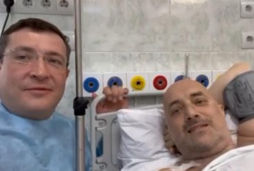 Опубліковано перше відео з пропагандистом Прилєпіним після замаху