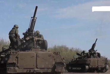 Окупанти прикрутили міномет 1946 року до бронетранспортера (фото)