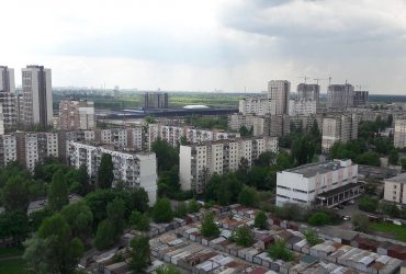 In Kyiv, eight 26-storey buildings will be built in the sanitary zone of the railway station