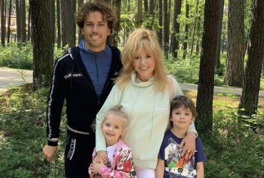 Galkin amused the network with a warm video with children