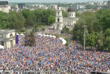 У Молдові проходить мітинг на підтримку вступу країни до ЄС