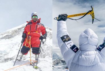 Людина з протезами обох ніг вперше в історії підкорила Еверест