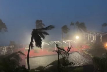 Гуам пережил сильнейший за последние годы супертайфун (видео)