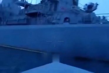 Підбито корабель Чорноморського флоту Іван Хурс: з'явилось відео