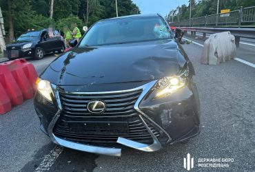 В Киеве глава райсуда насмерть сбил нацгвардейца: вероятно, водитель был пьян (фото)