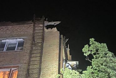 Складна ніч в столиці: влада Києва показала наслідки атаки мопедів (фото)