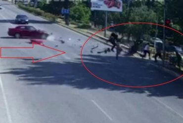 Байкер влетів у групу пішоходів: жахлива ДТП в Обухові (фото, відео)