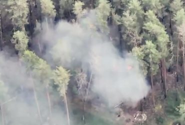 На Донбассе ликвидирован тщательно замаскированный военный объект россиян (видео)