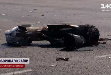 На його автівку впали залишки ракети: лобове скло посікло чоловіка