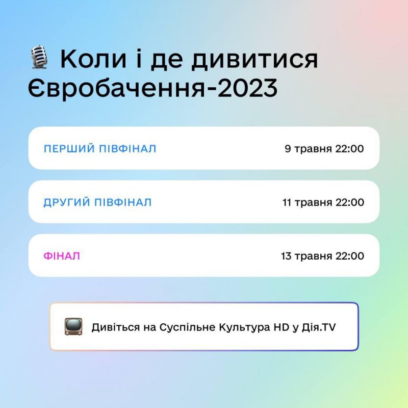 Когда будет Евровидение ./ скриншот