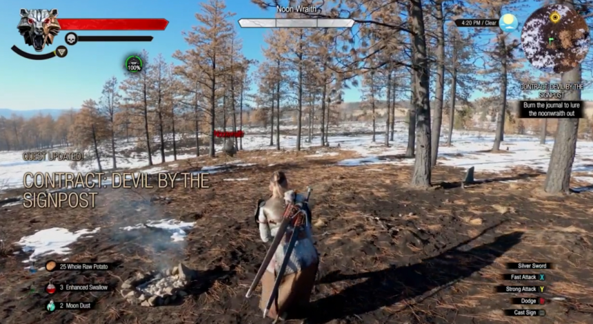 Косплеер воссоздал в реальности бой из The Witcher 3: Wild Hunt (видео)