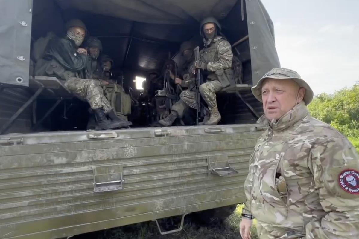 Боевики ЧВК "Вагнер" после попытки военного переворота в конце июня начали прибывать в Беларусь / скриншот