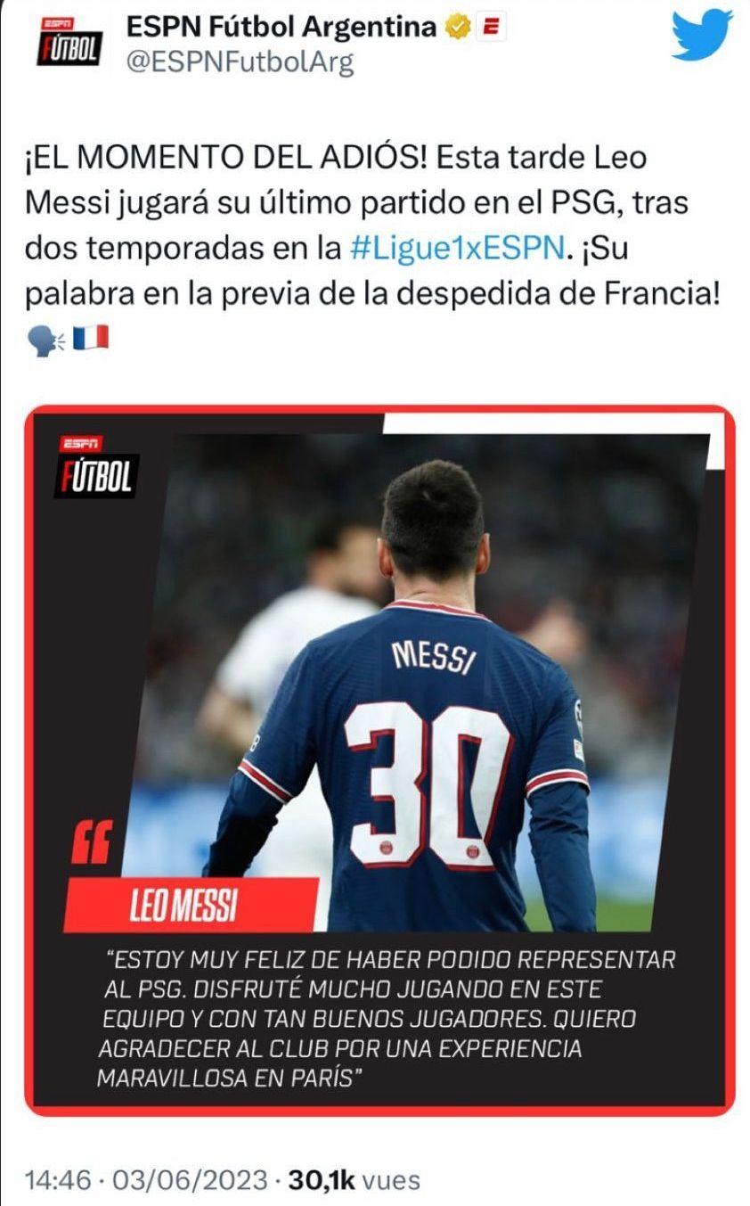 Офіційно: Мессі оголосив, що йде з ПСЖ