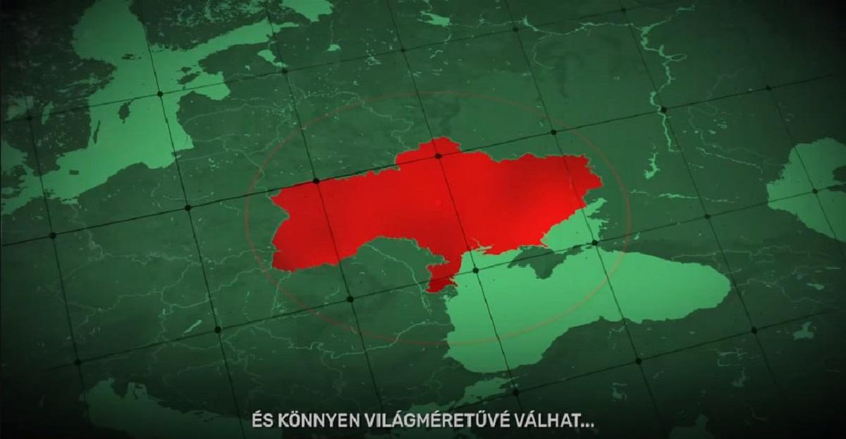 Правительство Венгрии показало карту Украины без Крыма / скриншот видео Правительство Венгрии показало карту Украины без Крыма / скриншот видео