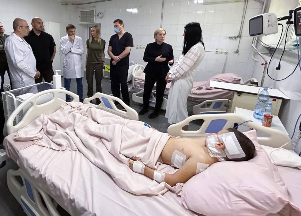 В результате удара ранены трое мальчиков / фото Телеграм-канал Сергей Лысак