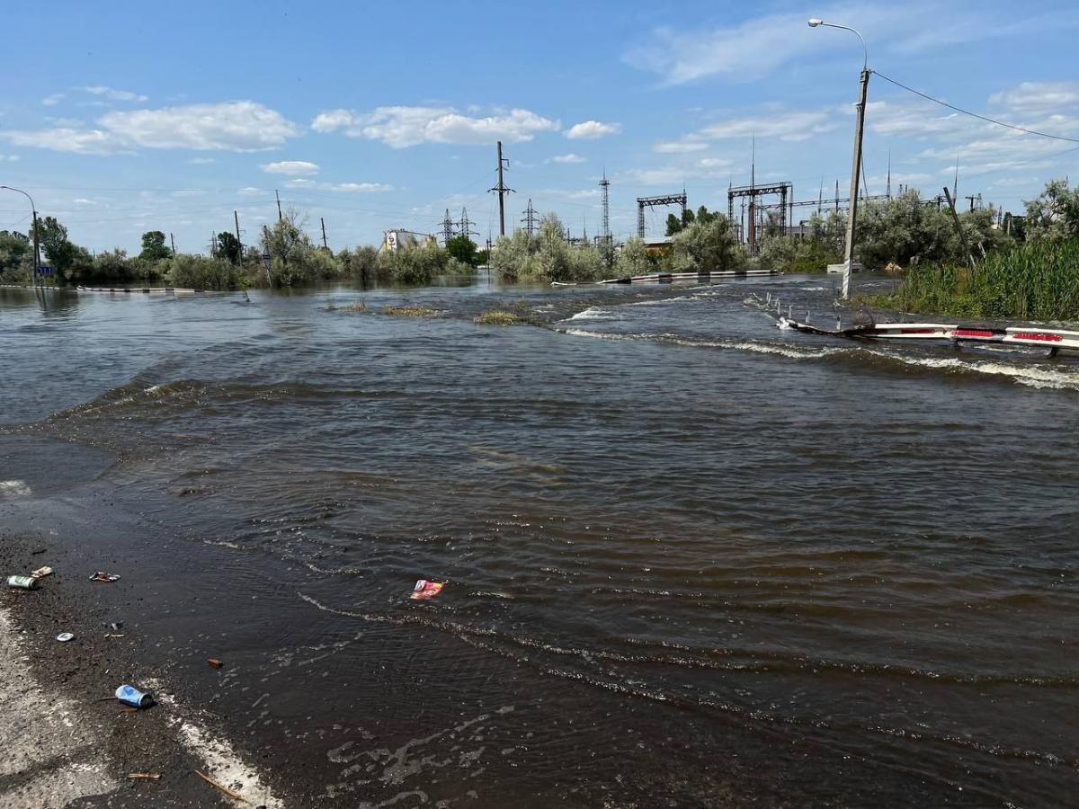 Протягом минулого дня вода на Херсонщині відійшла від близько півтисячі осель / фото Костянтин Риженко Протягом минулого дня вода на Херсонщині відійшла від близько півтисячі осель / фото Костянтин Риженко
