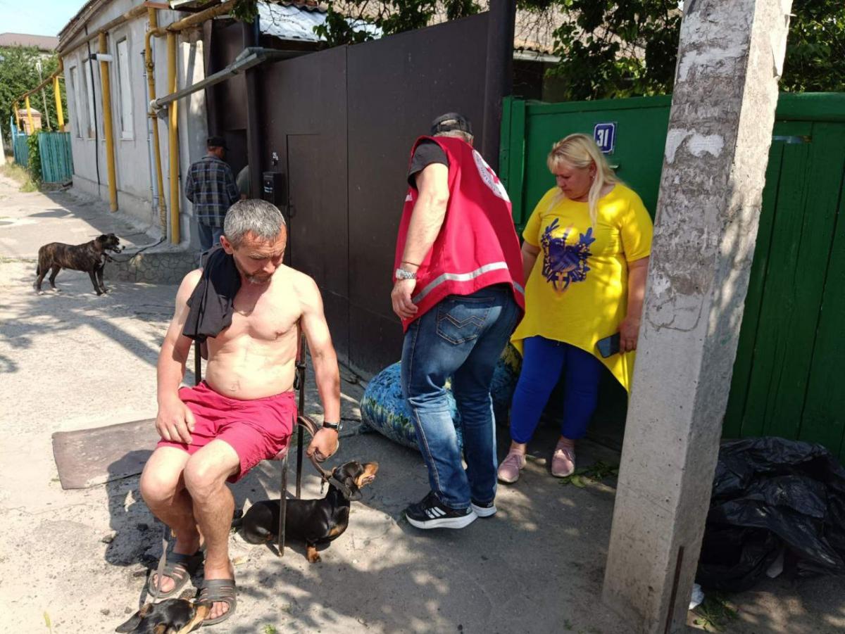 Евакуація відбувається «на довірі» / фото надане Наталією Шатіловою-Погасій Евакуація відбувається «на довірі» / фото надане Наталією Шатіловою-Погасій