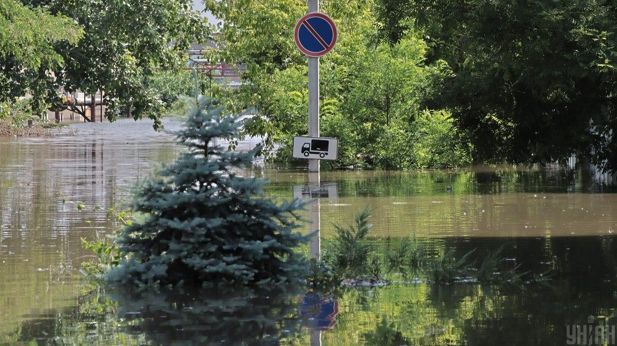 На Херсонщині продовжує падати рівень води / фото УНІАН, Дмитро Ключко