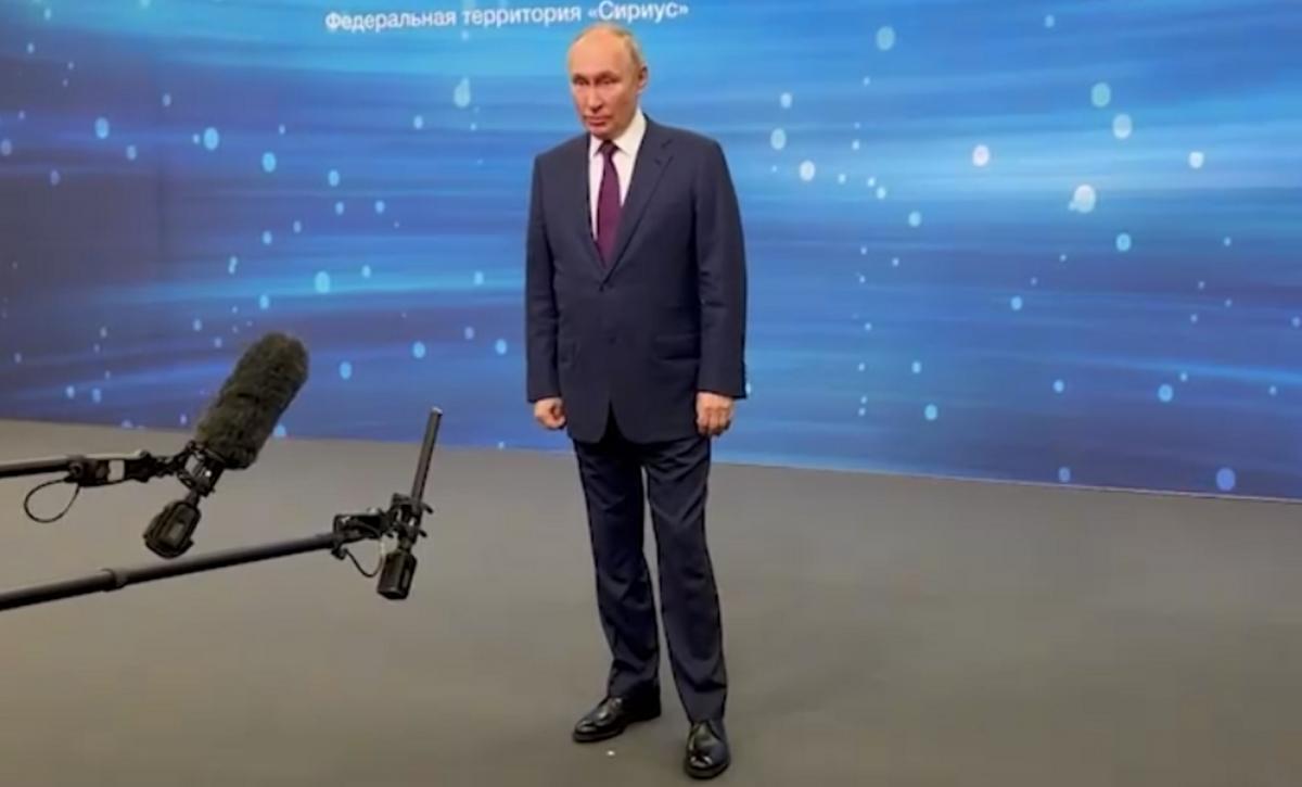 Путин сделал заявление о контрнаступлении ВСУ / скриншот Путин сделал заявление о контрнаступлении ВСУ / скриншот