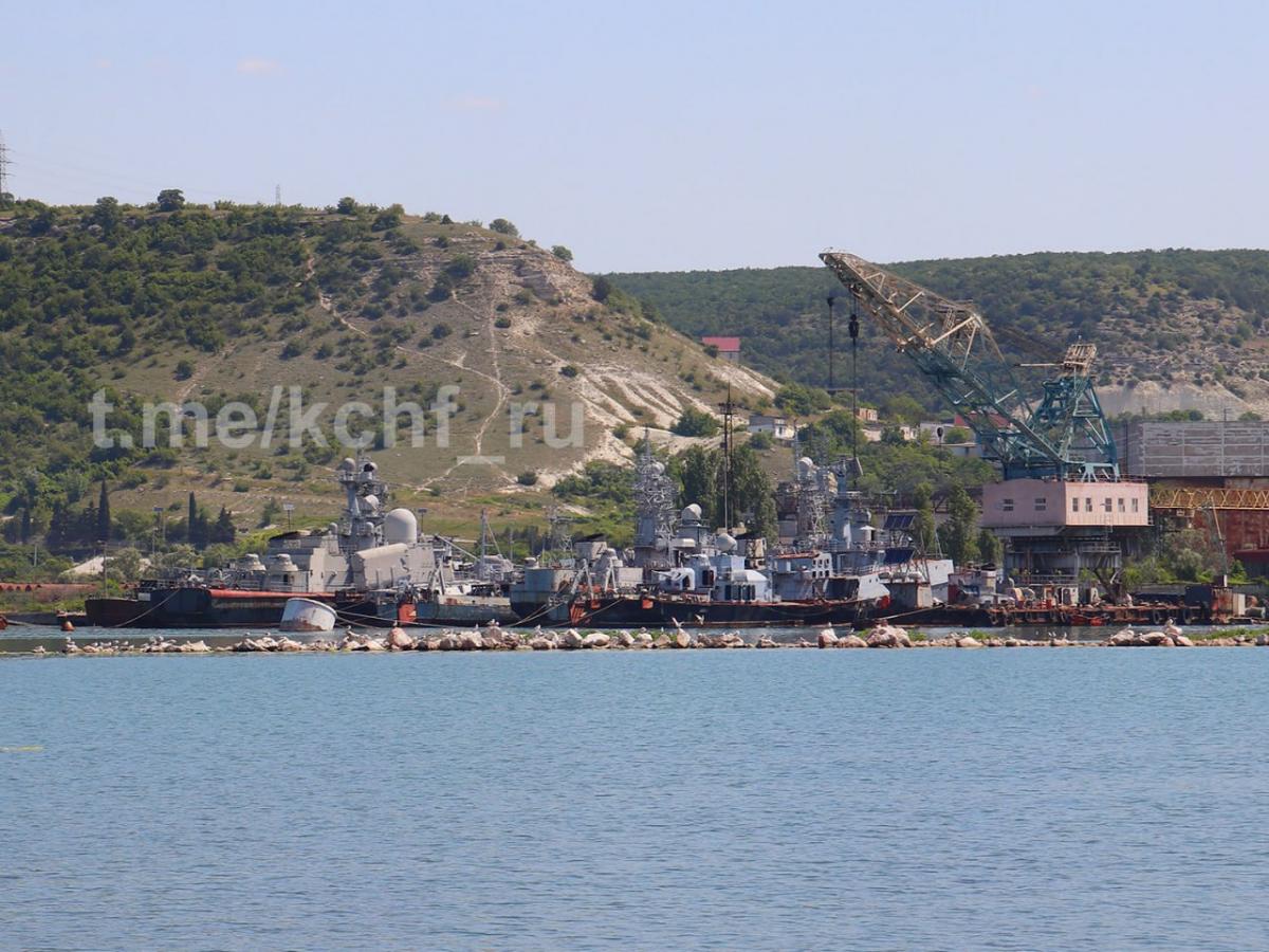 РФ утилизирует захваченные в Крыму суда ВМС Украины / фото t.me/kchf_ru РФ утилизирует захваченные в Крыму суда ВМС Украины / фото t.me/kchf_ru