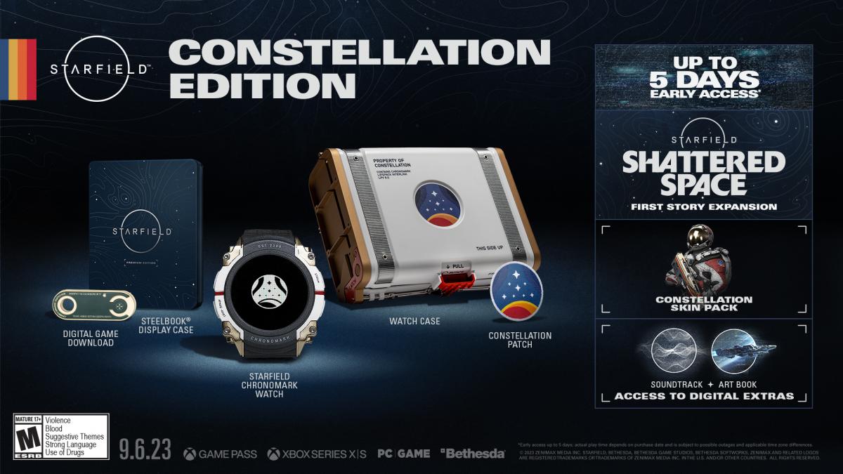 Колекційне видання Starfield / фото Bethesda Колекційне видання Starfield / фото Bethesda