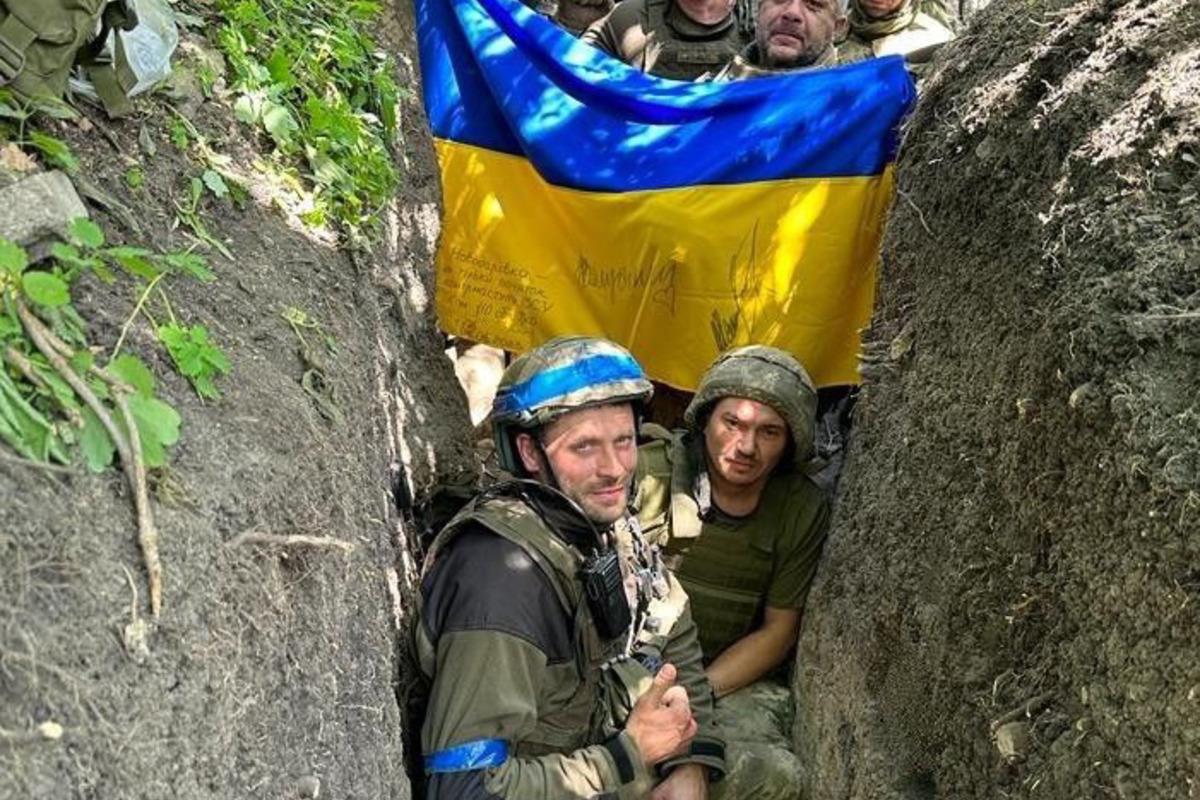 Захисники України звільнили Новодарівку / фото facebook.com/110tro Захисники України звільнили Новодарівку / фото facebook.com/110tro