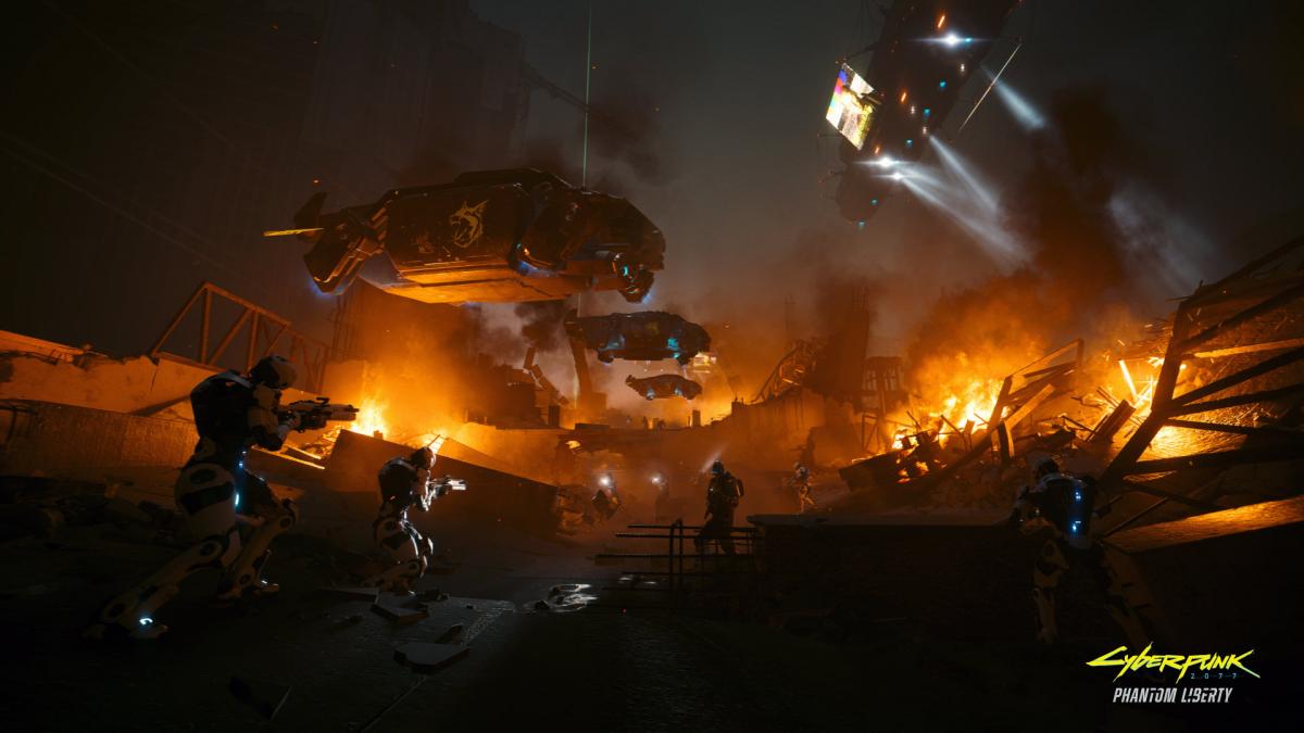 Разработчики подробно показали новый район в Cyberpunk 2077: Phantom Liberty – Песий город Разработчики подробно показали новый район в Cyberpunk 2077: Phantom Liberty – Песий город