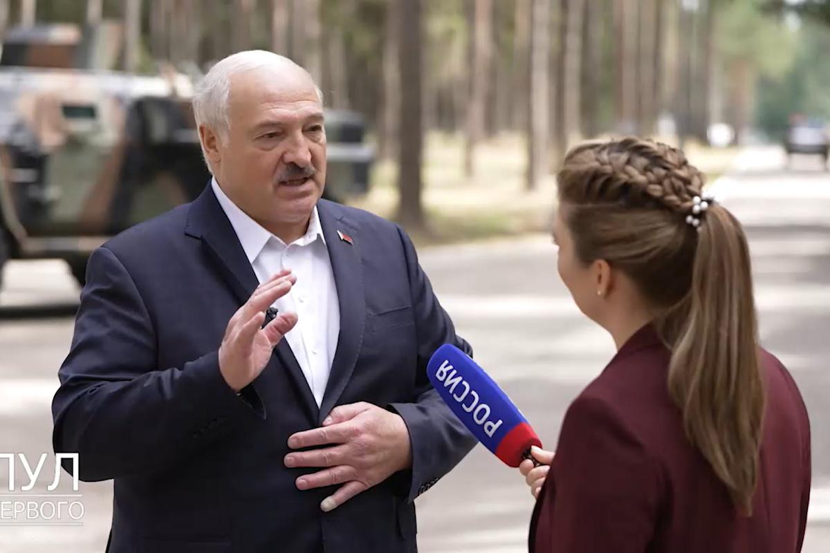 Лукашенко заявил о получении ядерного оружия / скриншот