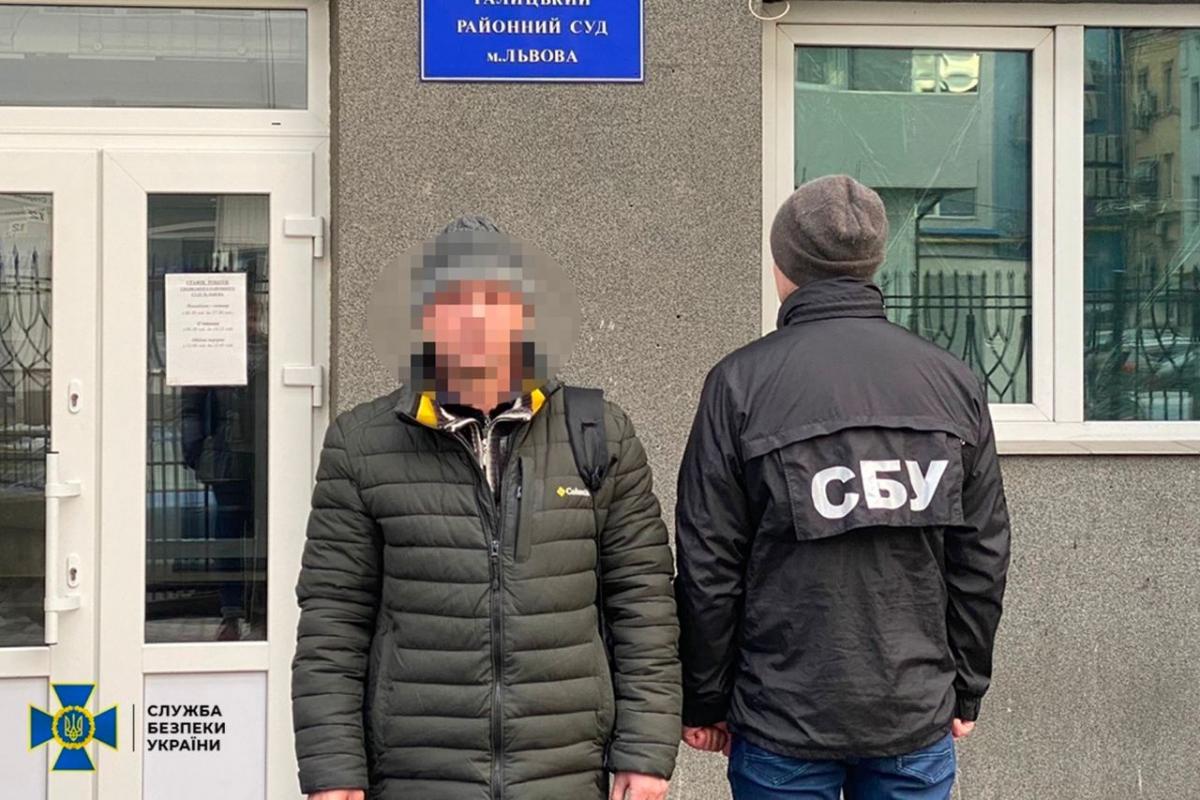 Колаборант переховувався на Львівщині під виглядом «переселенця» / фото t.me/SBUkr Колаборант переховувався на Львівщині під виглядом «переселенця» / фото t.me/SBUkr
