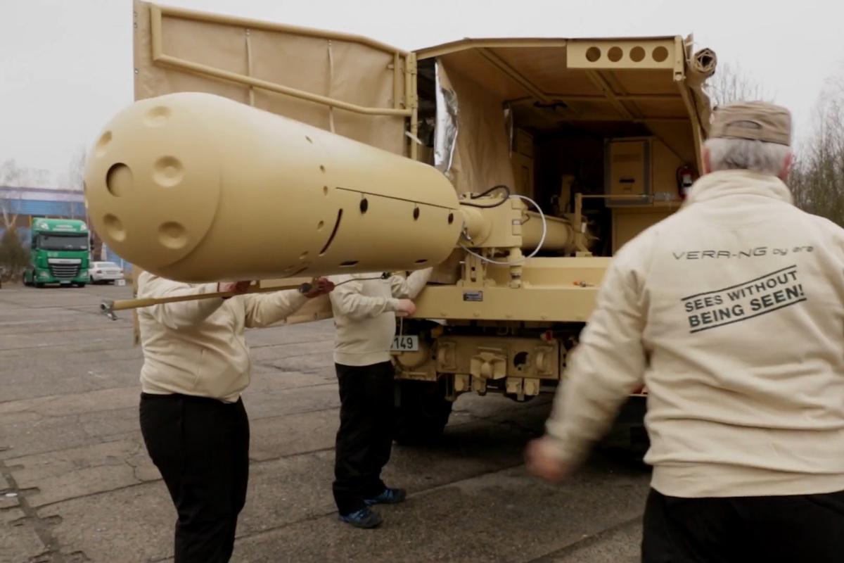 Розгортання радара VERA-NG / скріншот