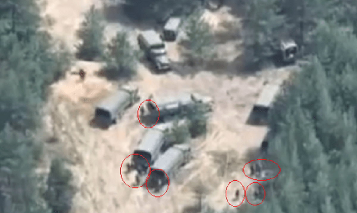 Самый смертоносный удар HIMARS: аэроразведчик рассказал, как ударили по врагу под Кременной / изображение twitter.com/GeoConfirmed Самый смертоносный удар HIMARS: аэроразведчик рассказал, как ударили по врагу под Кременной / изображение twitter.com/GeoConfirmed