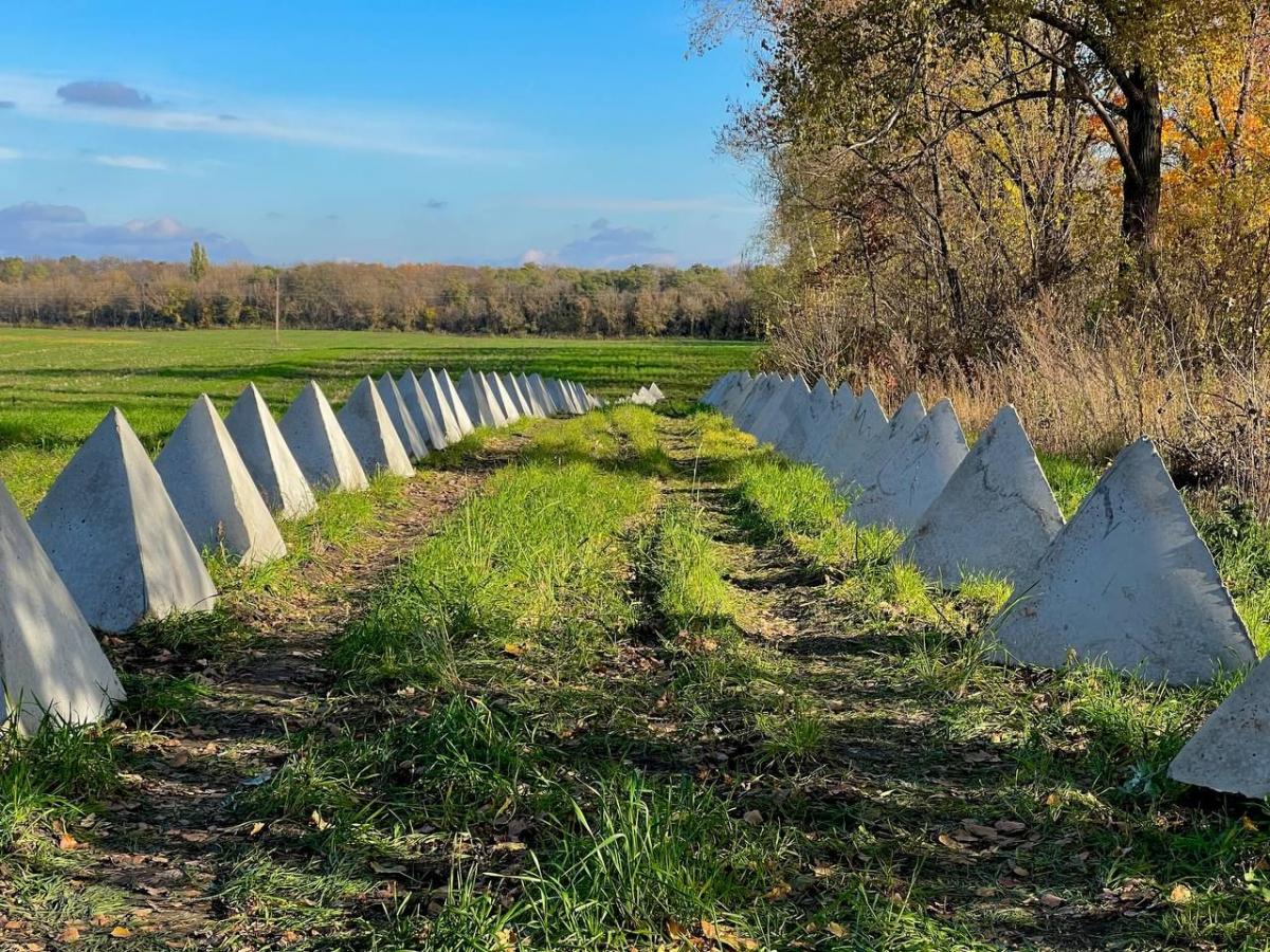 "Засічна межа" в Бєлгородській області / фото Telergram справжній Гладков "Засічна межа" в Бєлгородській області / фото Telergram справжній Гладков