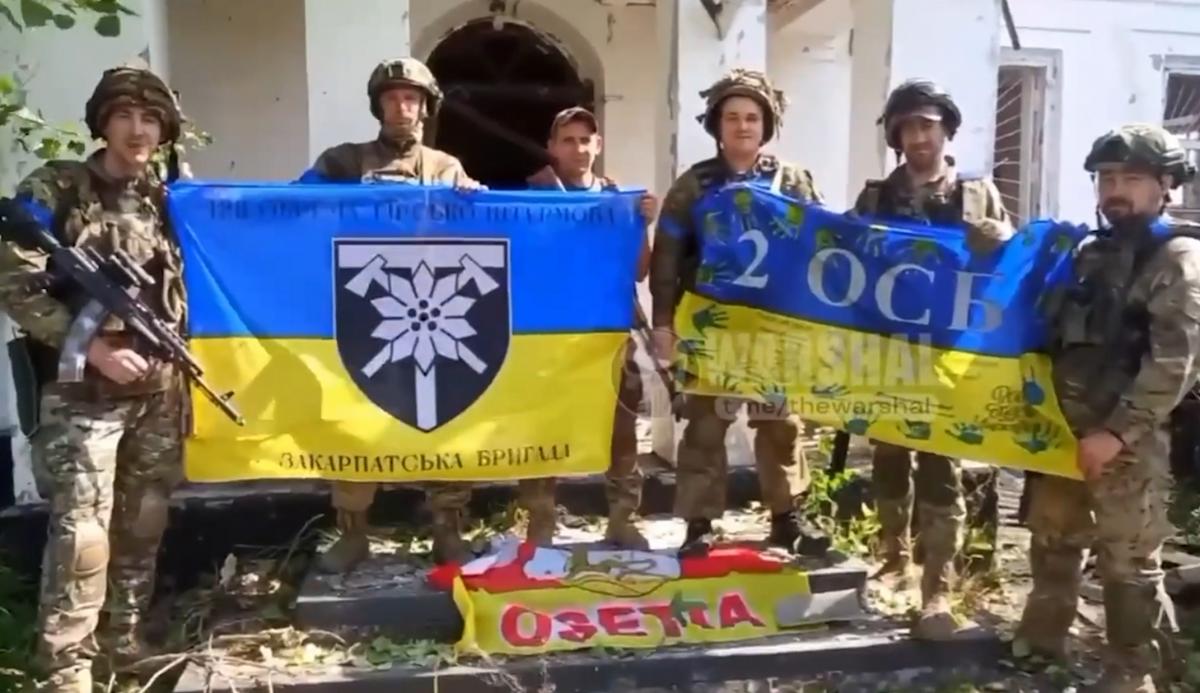 Військові звільнили П'ятихатки / скріншот Військові звільнили П'ятихатки / скріншот