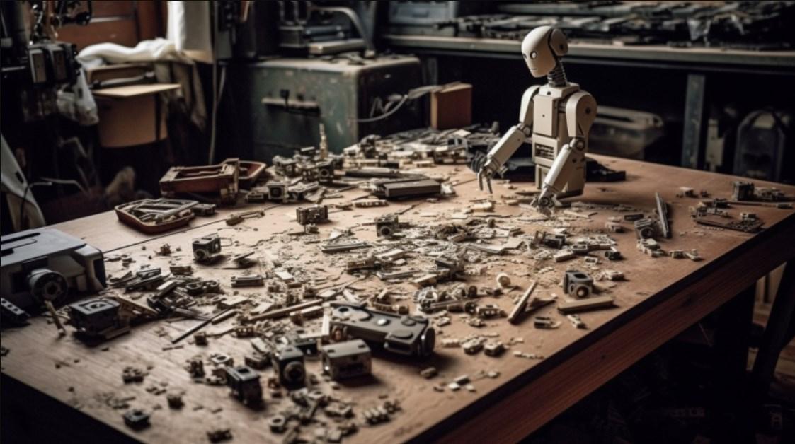 "Коллапс модели" - одна из главных проблем машинного обучения, и с этим нужно что-то делать, чтобы обеспечить дальнейшее совершенствование генеративного ИИ, считают исследователи. / Фото - VentureBeat, Midjourney. "Коллапс модели" - одна из главных проблем машинного обучения, и с этим нужно что-то делать, чтобы обеспечить дальнейшее совершенствование генеративного ИИ, считают исследователи. / Фото - VentureBeat, Midjourney.