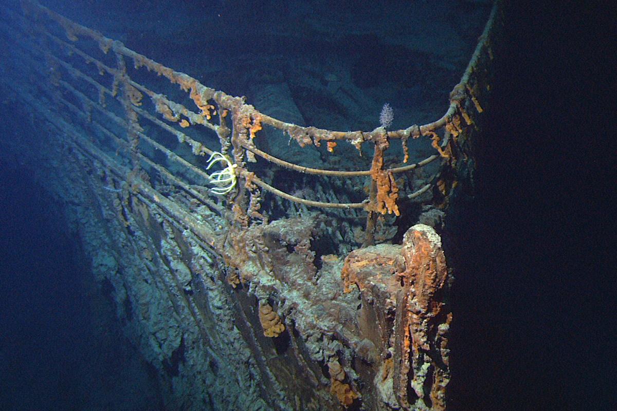 Поле уламків вказує, що підводний апарат зруйнувався / фото wikimedia.org Поле уламків вказує, що підводний апарат зруйнувався / фото wikimedia.org