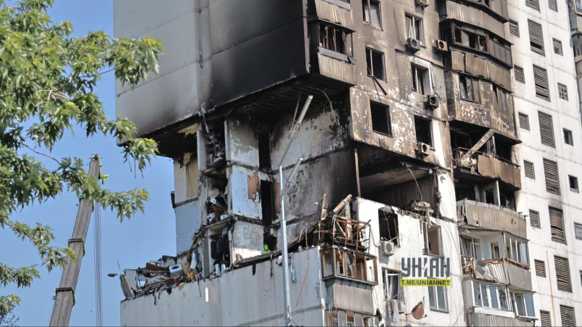 Унаслідок вибуху зруйновано кілька квартир / фото УНІАН, Дмитро Ключко Унаслідок вибуху зруйновано кілька квартир / фото УНІАН, Дмитро Ключко