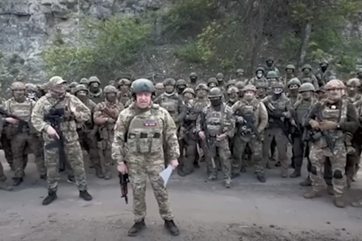Сейчас идет процесс разделения ЧВК "Вагнер" / фото скриншот видео Сейчас идет процесс разделения ЧВК "Вагнер" / фото скриншот видео