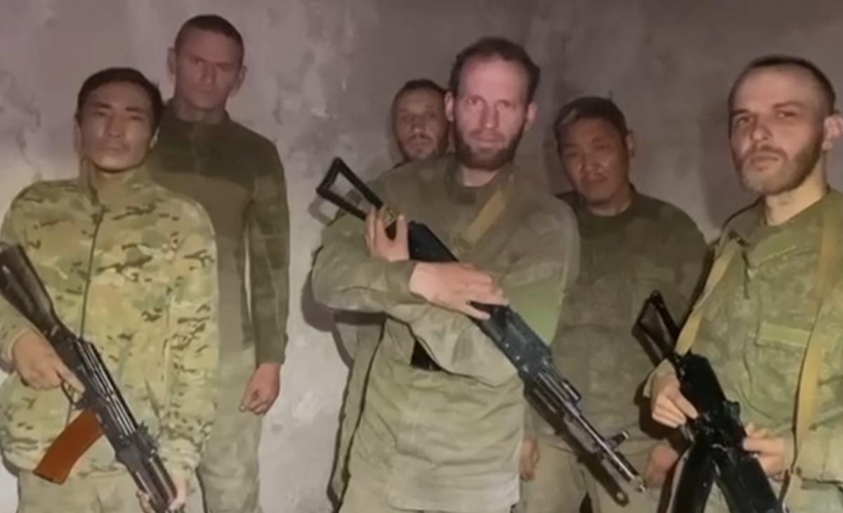 Зеки зі "Шторм Z" записали відеозвернення до Пригожина / скріншот