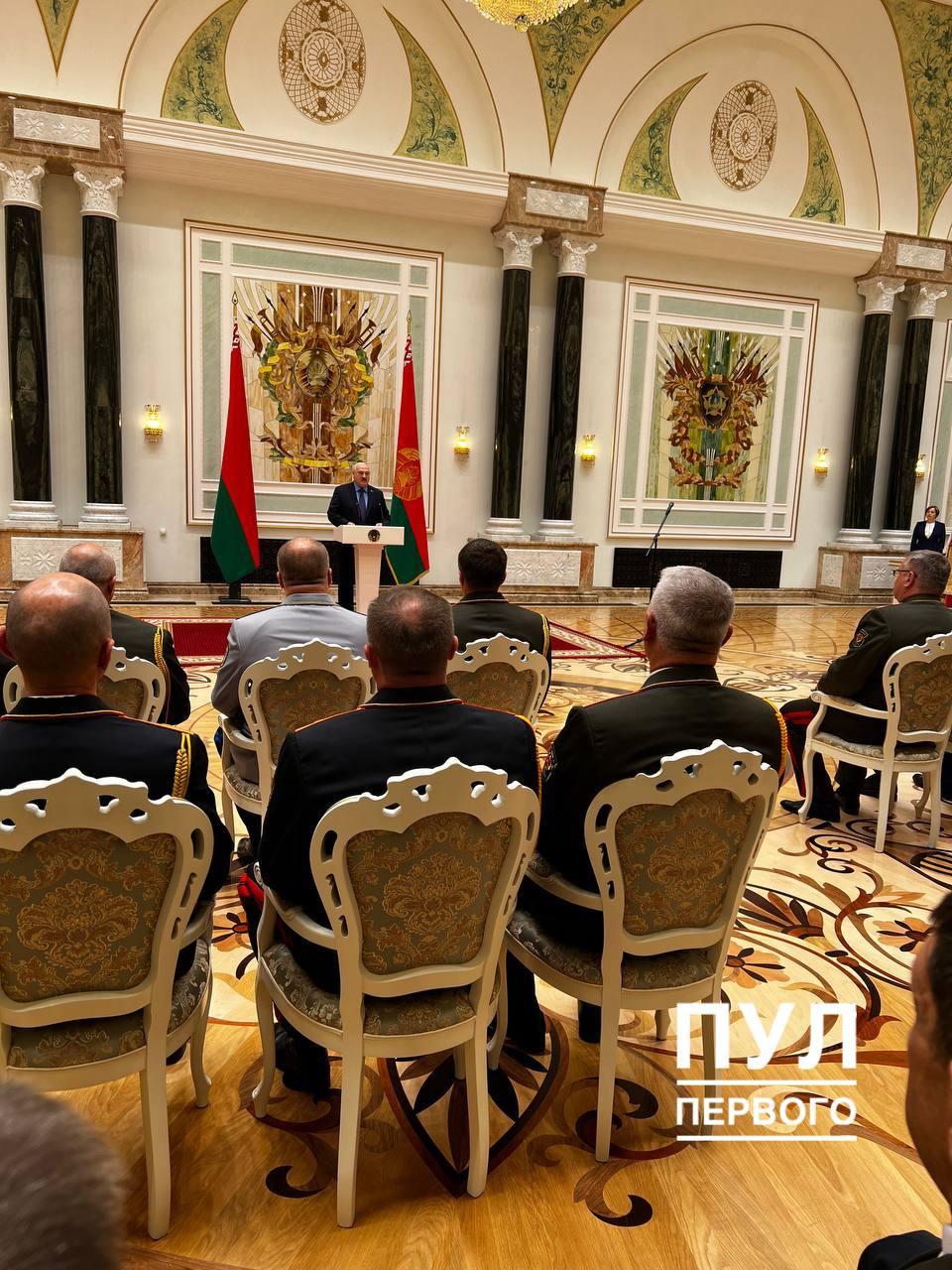 Лукашенко виступить перед ЗМІ / фото "Пул першого" Лукашенко виступить перед ЗМІ / фото "Пул першого"