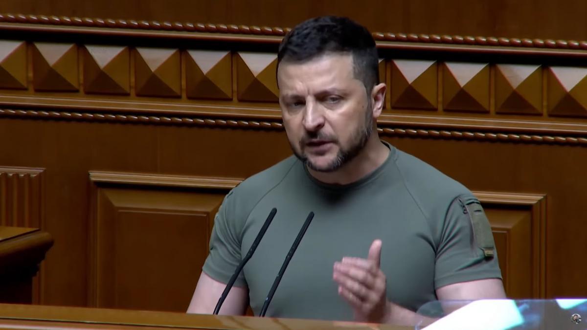 Зеленський пояснив, чому Україна в НАТО вигідна Росії / скріншот Зеленський пояснив, чому Україна в НАТО вигідна Росії / скріншот