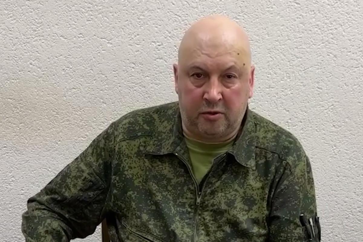 Суровікін не з'являвся на публіці після заколоту в Росії / Скріншот