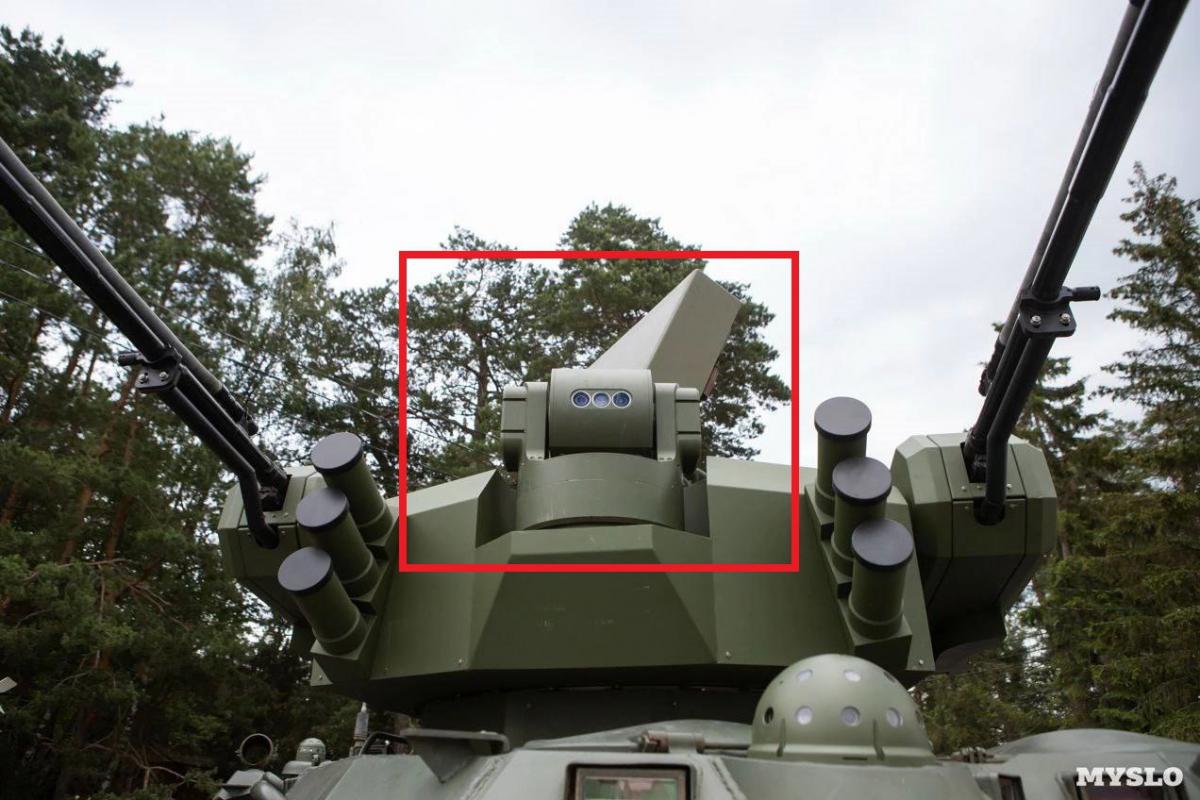 Зенітний бойовий модуль на базі БТР-82А / фото t.me/zloyodessit Зенітний бойовий модуль на базі БТР-82А / фото t.me/zloyodessit