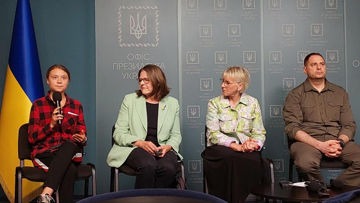 Грета Тунберг зробила жорстку заяву щодо злочинів РФ в Україні / фото УНІАН, Віталій Саєнко Грета Тунберг зробила жорстку заяву щодо злочинів РФ в Україні / фото УНІАН, Віталій Саєнко